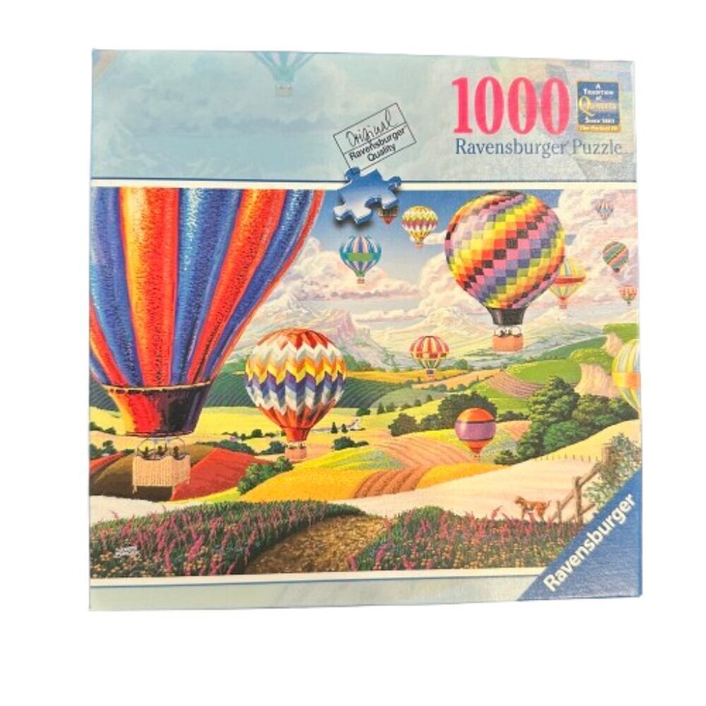 RAVENSBURGER High Quality Hot Air Balloon 1000 Piece Puzzle